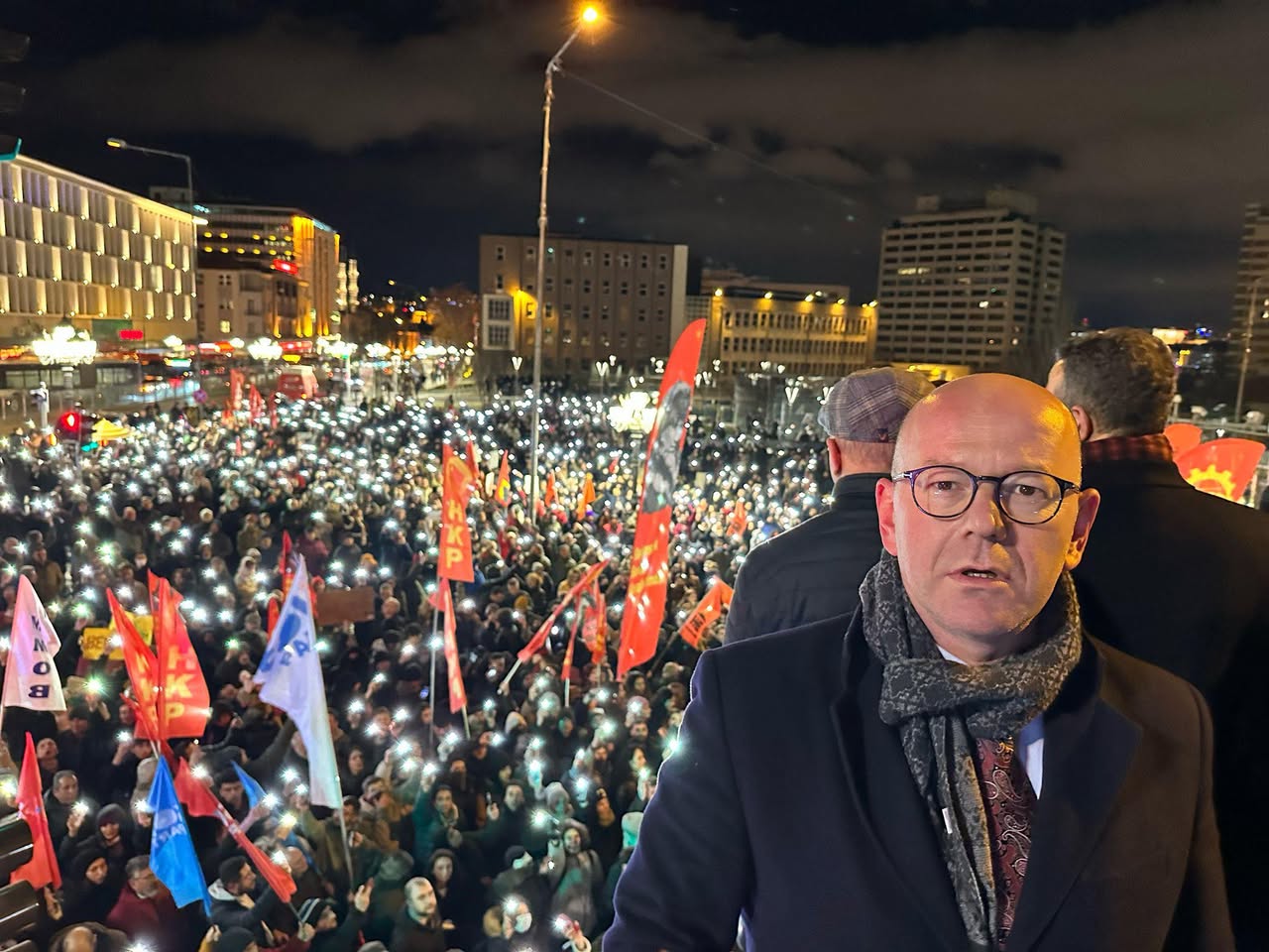 Ankara’da Demokrasi Yürüyüşü