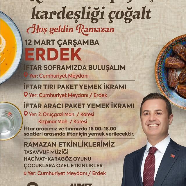 Balıkesir Büyükşehir Belediyesi’nden Ramazan Etkinlikleri: İlçe İlçe Bereket Paylaşımı