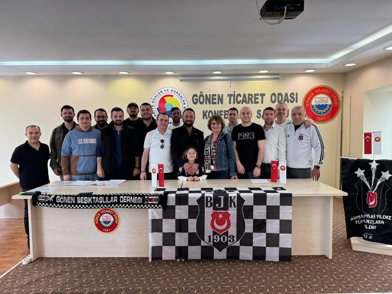 Gönen Beşiktaşlılar Derneği Yeni Yönetimini Belirledi