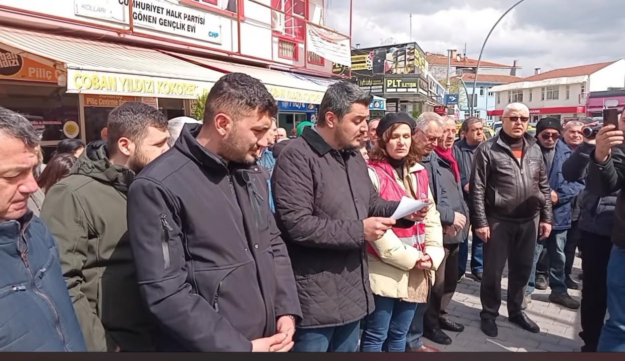 Gönen’de CHP İlçe Teşkilatından İmamoğlu’na Destek Açıklaması