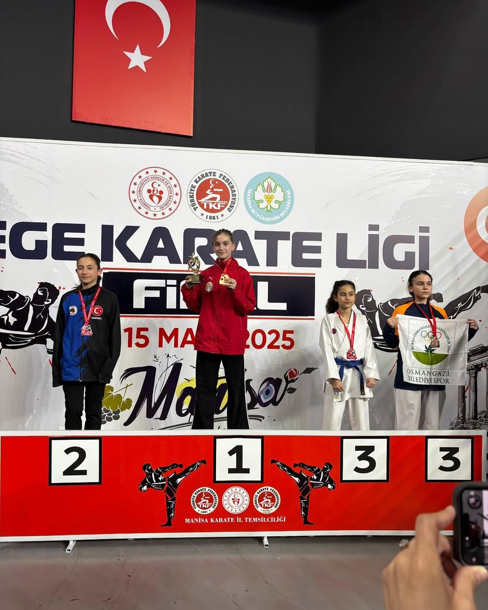 Gönen Karate Akademisi Sporcuları Ege Karate Ligi’nde Başarılı