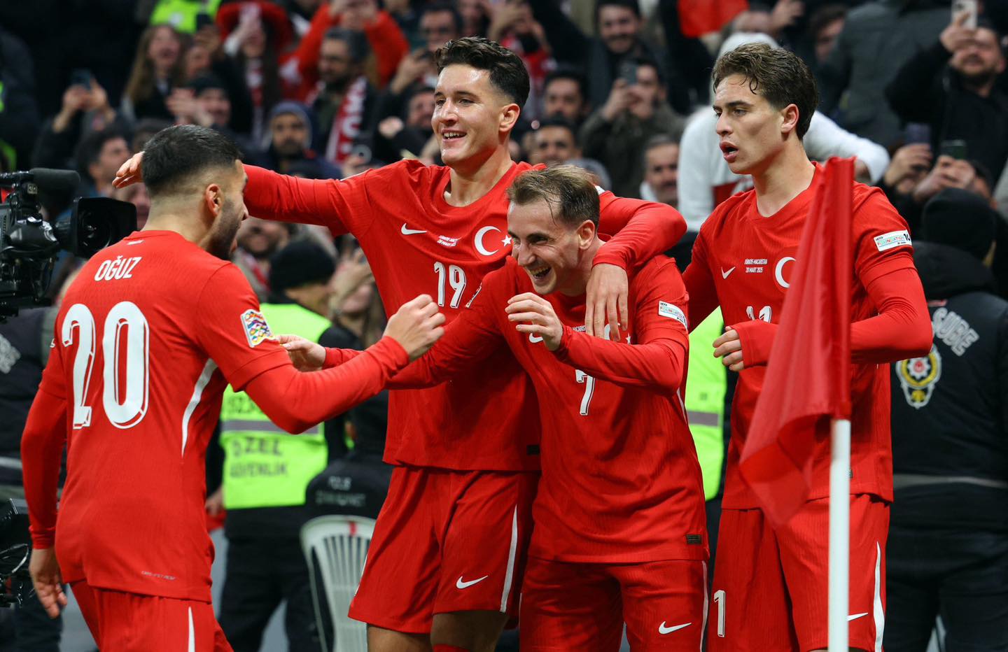 A Milli Futbol Takımı, UEFA Uluslar Ligi Play-off’ta Macaristan’ı Mağlup Etti