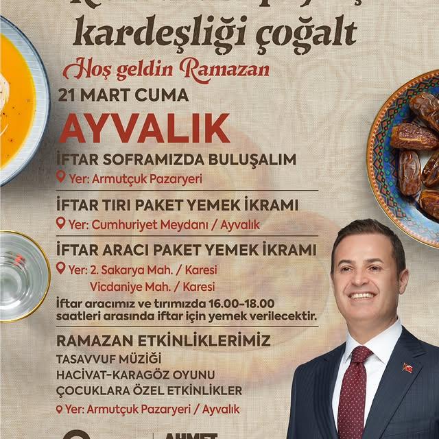 Balıkesir’de Ramazan Sofraları İlçe İlçe Yayılıyor