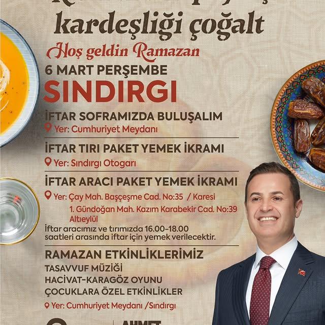 Balıkesir Büyükşehir Belediyesi’nden Ramazan Etkinlikleri